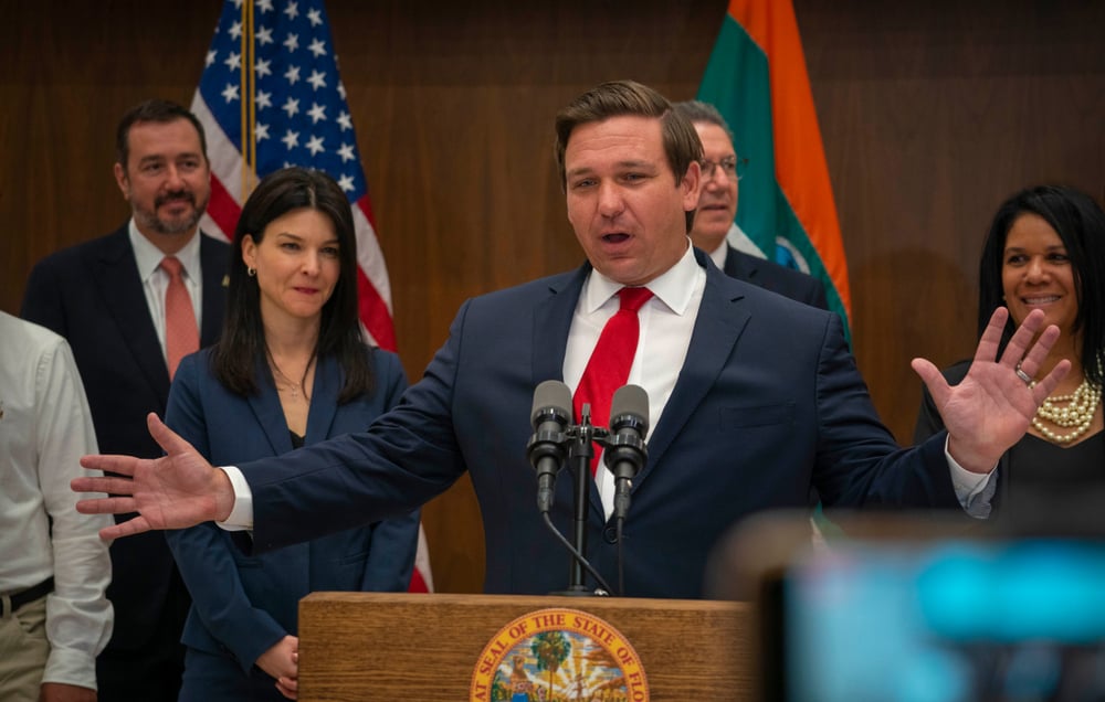 Ron DeSantis chiropractor announcement